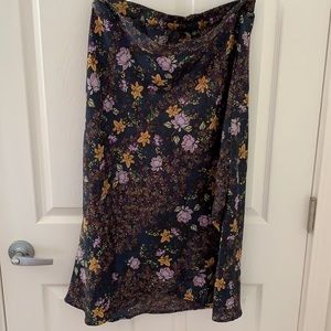 Vera Moda Floral Midi Skirt